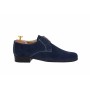 Oferta masimea 39, pantofi barbati eleganti din piele naturala bleumarin LP34BLMVEL